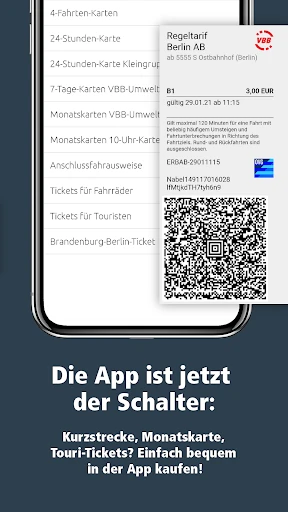 VBB Bus & Bahn: Tickets&Zeiten screenshot