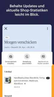 Verkaufen auf Etsy: Mein Shop screenshot 5