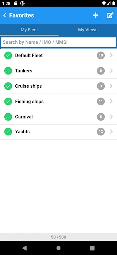 VesselFinder screenshot