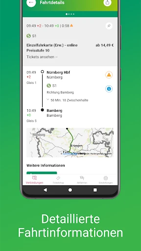 VGN Fahrplan & Tickets screenshot