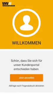 VHV Kundenportal screenshot 1