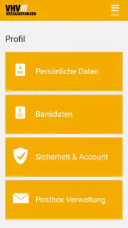 VHV Kundenportal screenshot 3