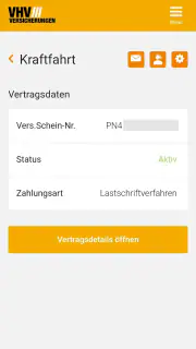 VHV Kundenportal screenshot 5