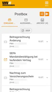 VHV Kundenportal screenshot 8