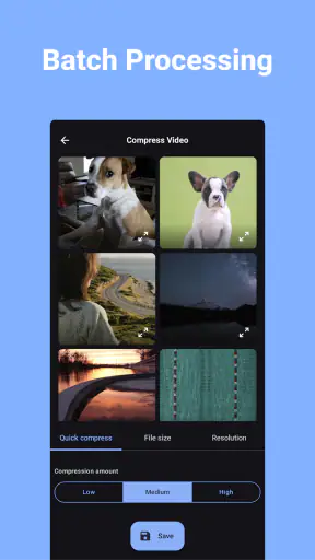 Video komprimieren screenshot