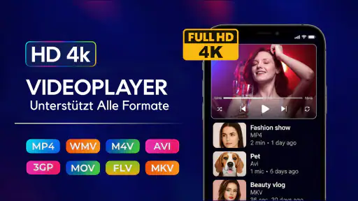 Videoplayer - Medienplayer screenshot 1