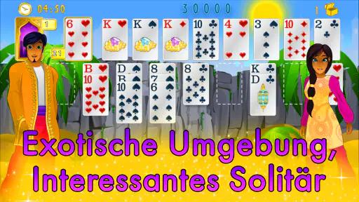 Vierzig-Räuber-Solitär Gold screenshot 3