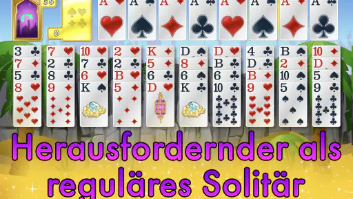 Vierzig-Räuber-Solitär Gold screenshot 6