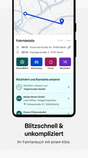 Vimcar Fahrtenbuch screenshot 2