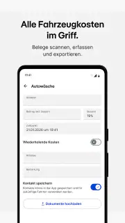 Vimcar Fahrtenbuch screenshot 3