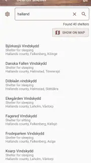 Vindskyddskartan (Shelter Map) screenshot 7