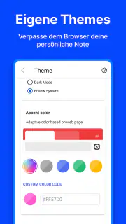 Vivaldi Browser–Schnell&Sicher screenshot 4