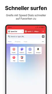 Vivaldi Browser–Schnell&Sicher screenshot 5