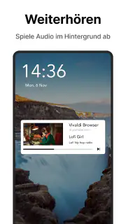 Vivaldi Browser–Schnell&Sicher screenshot 7