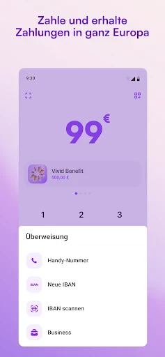 Vivid Business und Personal screenshot