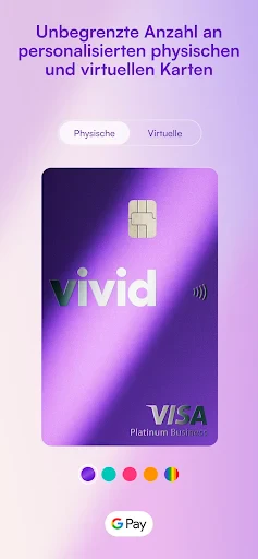 Vivid Business und Personal screenshot