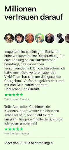Vivid Business und Personal screenshot