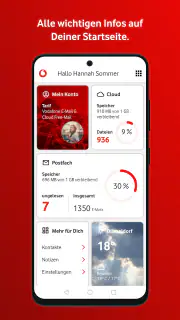 Vodafone E-Mail & Cloud screenshot 2