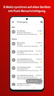 Vodafone E-Mail & Cloud screenshot 3