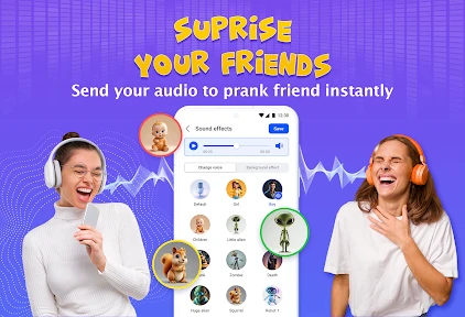 Voice Changer AI, Sound Effect screenshot