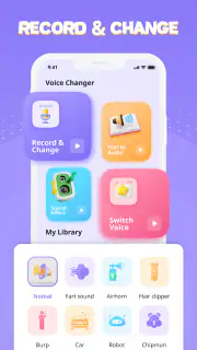 Voice changer & Sound Effects screenshot 2