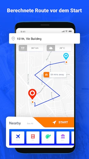 Voice GPS & Driving Directions screenshot