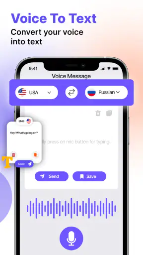 Voice SMS Typing: SMS by Voice screenshot