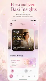 Vora: AI BaZi & Saju Fortune screenshot 1