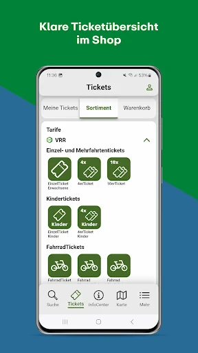 VRR App & eezy.nrw Ticket screenshot