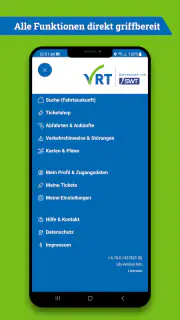 VRT mobil screenshot 3