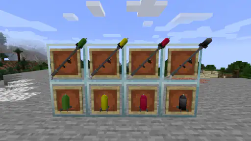 Waffen Mods Minecraft PE 2025 screenshot