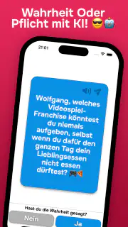Wahrheit oder Pflicht mit KI screenshot 1