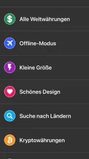 Währungsrechner - Wechselkurs screenshot 1