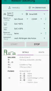 Wallbox-Steuerung für E-Autos screenshot 4