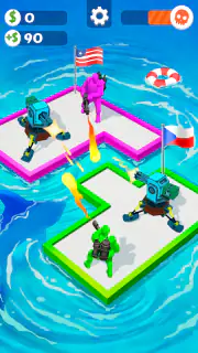 War of Rafts: Seeschlacht screenshot 4