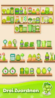Waren sortieren Match-3-Puzzle screenshot 4