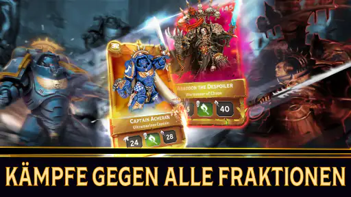 Warhammer Combat Cards - 40K screenshot 1
