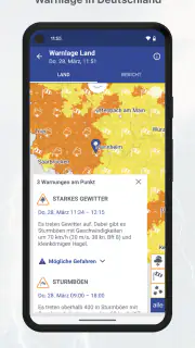 WarnWetter screenshot 2