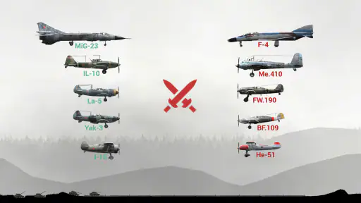 Warplane Inc: WW2 Flugzeug PvP screenshot 4