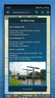 Wasserkarte Live - Routen, AIS screenshot 2