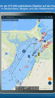 Wasserkarte Live - Routen, AIS screenshot 7