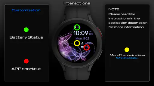 WaTchG008: Digital watch face screenshot 7