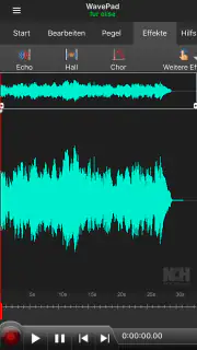 WavePad Audio Bearbeitung screenshot 1
