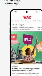 WAZ News screenshot 1