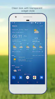 Weather & Clock Widget Plus screenshot 3