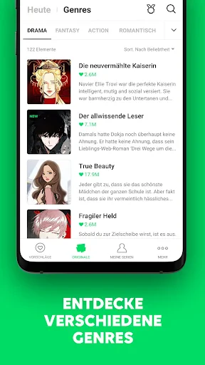 WEBTOON screenshot