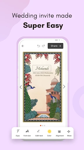Wedding Invitation Card Maker screenshot