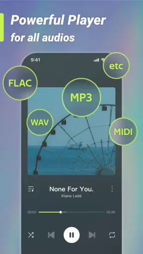 Weezer-Lite, MP3 Music player screenshot
