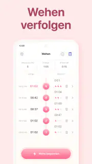 Wehenzähler - Die Wehen App screenshot 2