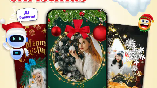 Weihnachtsfoto-Editor-Rahmen screenshot 1
